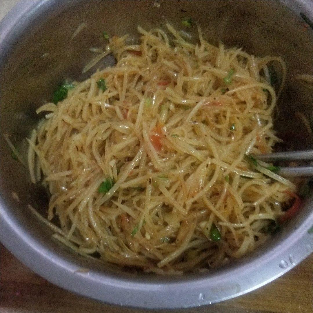 凉拌土豆丝