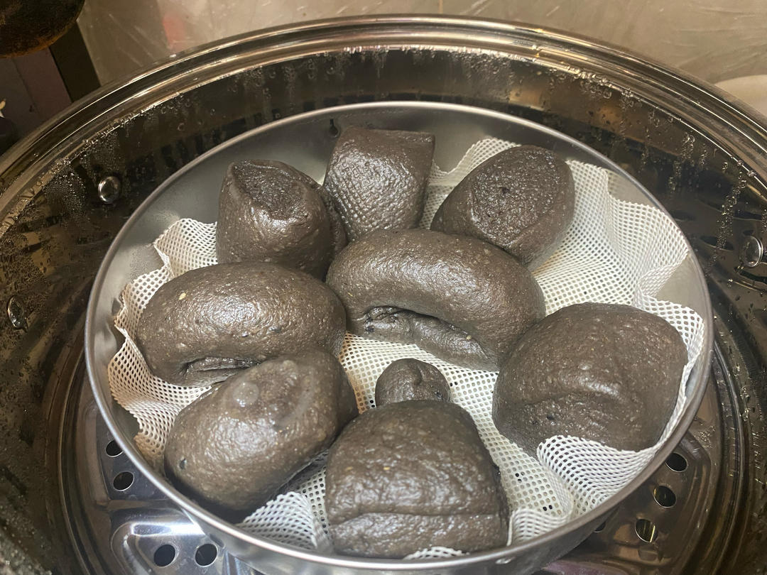 一发黑芝麻馒头，补钙佳选！