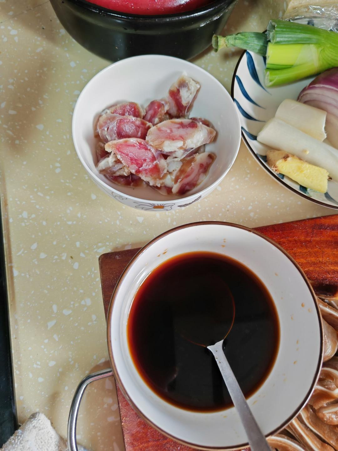 香喷喷的🍲腊肠煲仔饭（砂锅版）超简单神速