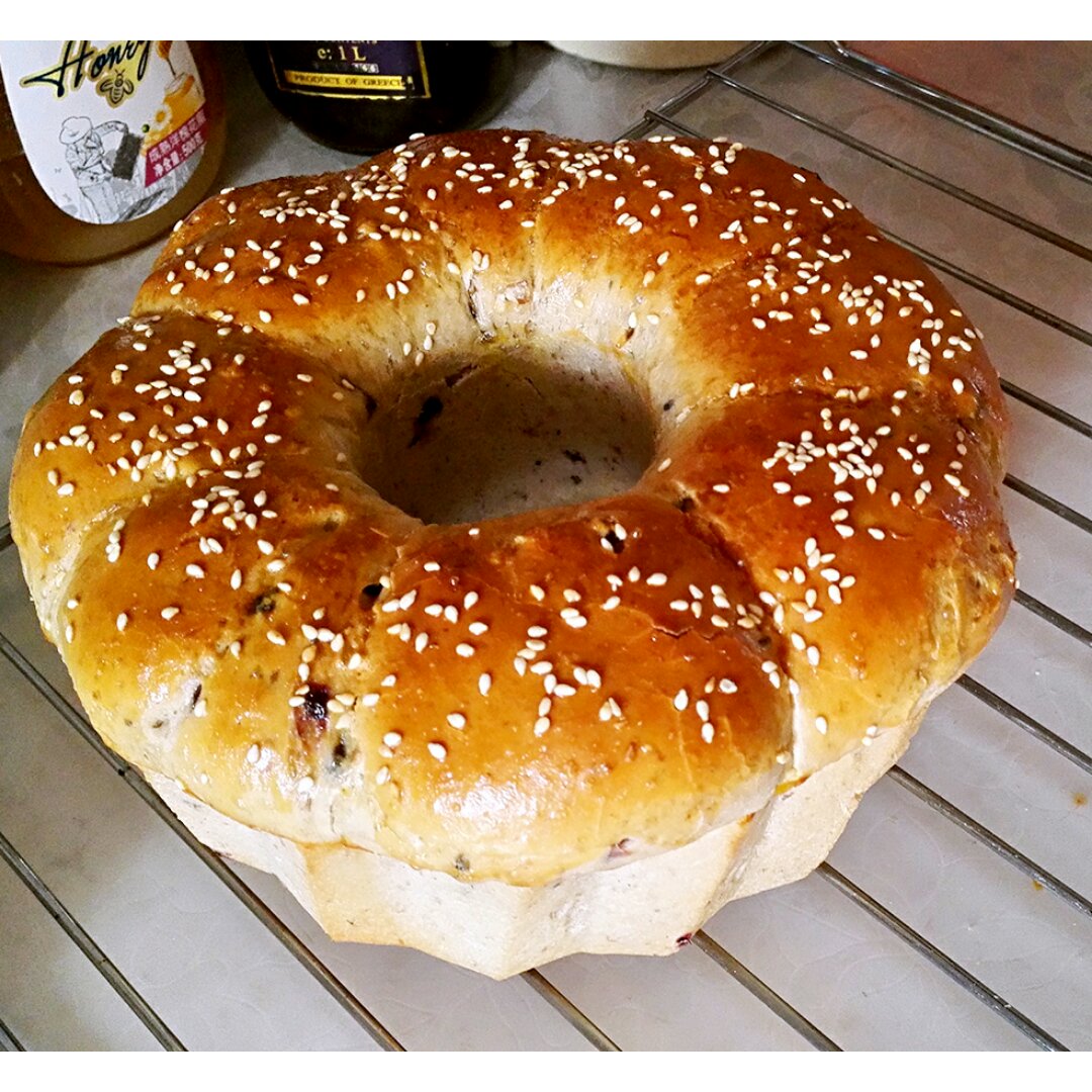 酸奶花朵面包（橄榄油版）