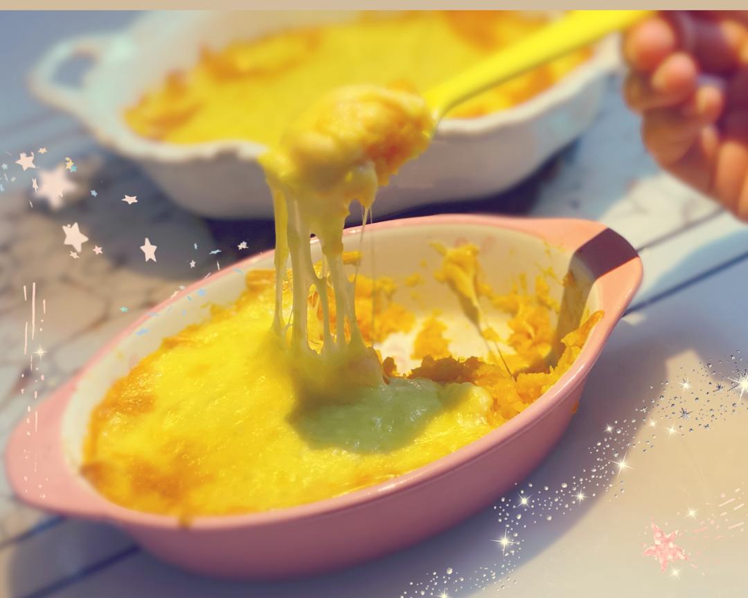 奶香芝士焗红薯🍠