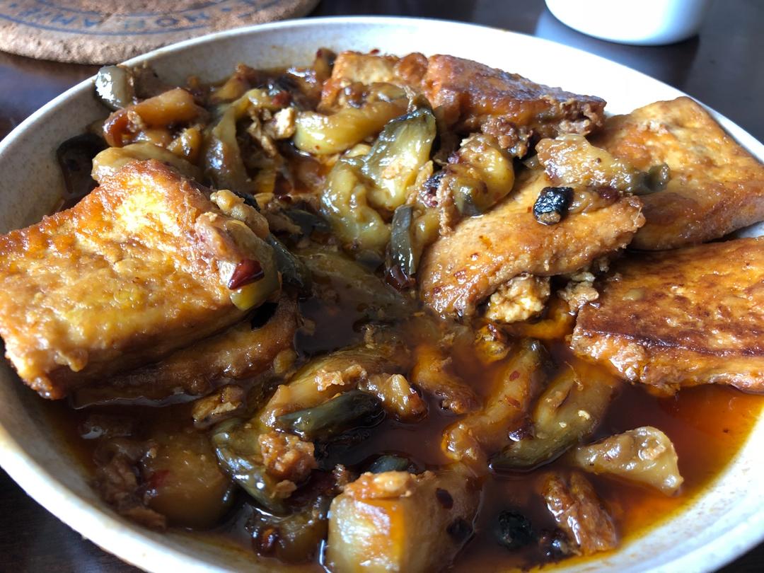 茄子烧豆腐