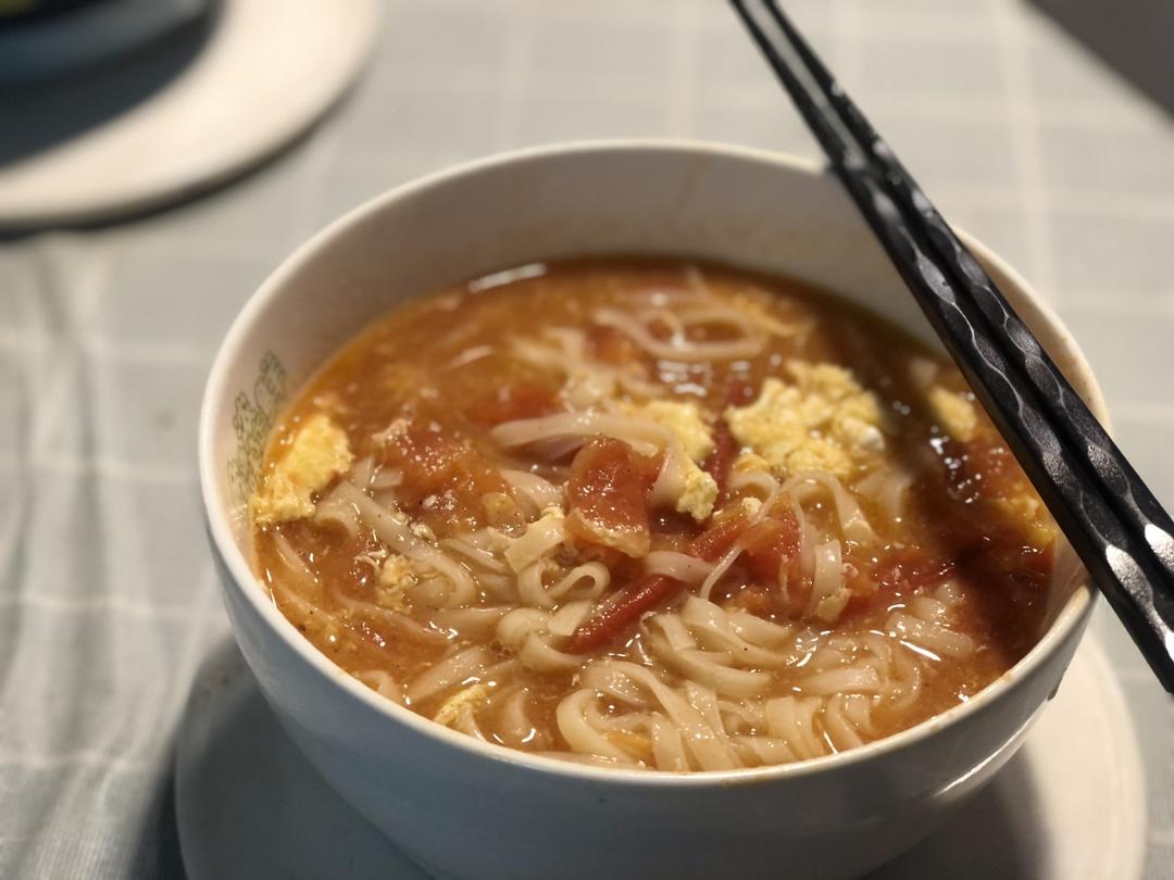 汤都要喝光的西红柿鸡蛋面