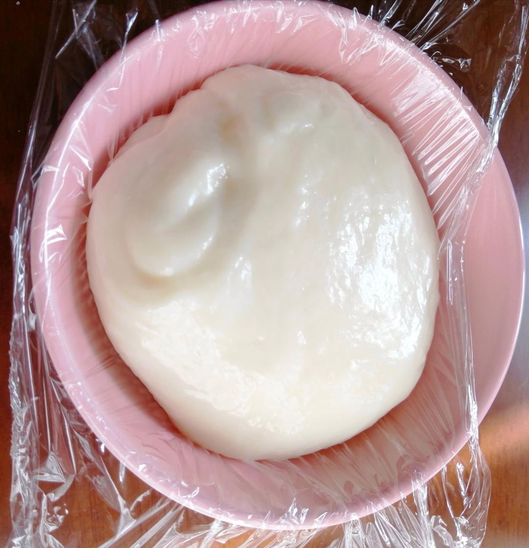 拉丝麻薯隔夜冷藏不变硬的实验成功，三夜依然拉丝