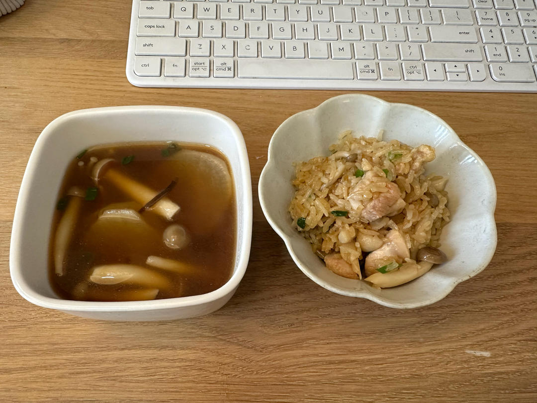 麻油鸡饭
