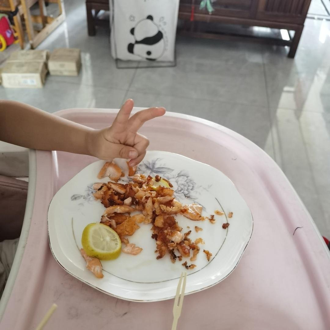 盐煎三文鱼