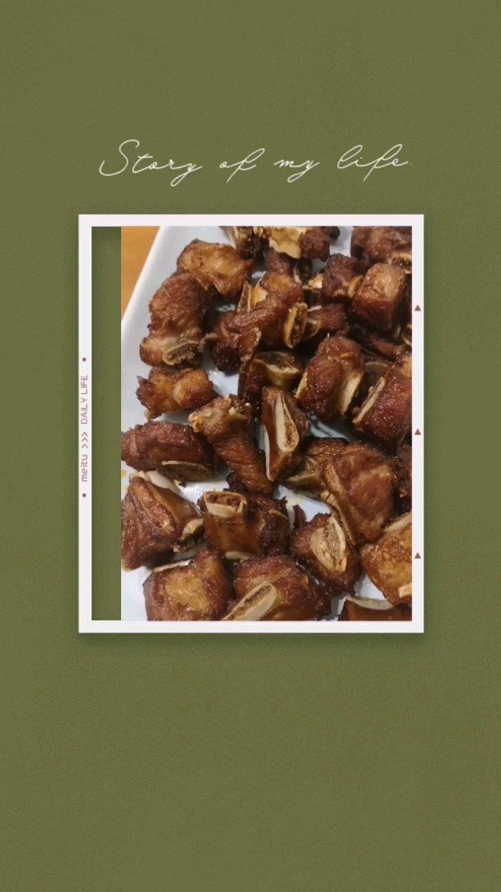 堂妈小厨——蒜香排骨