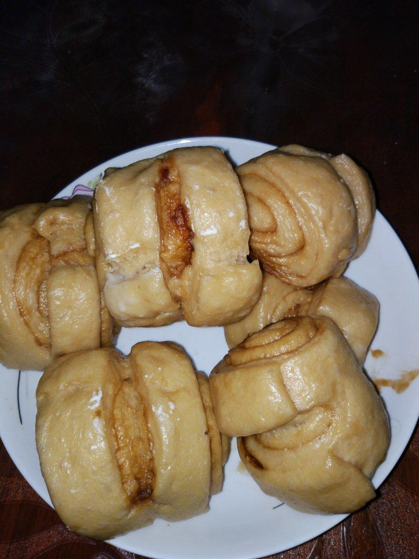 奶香红糖馒头
