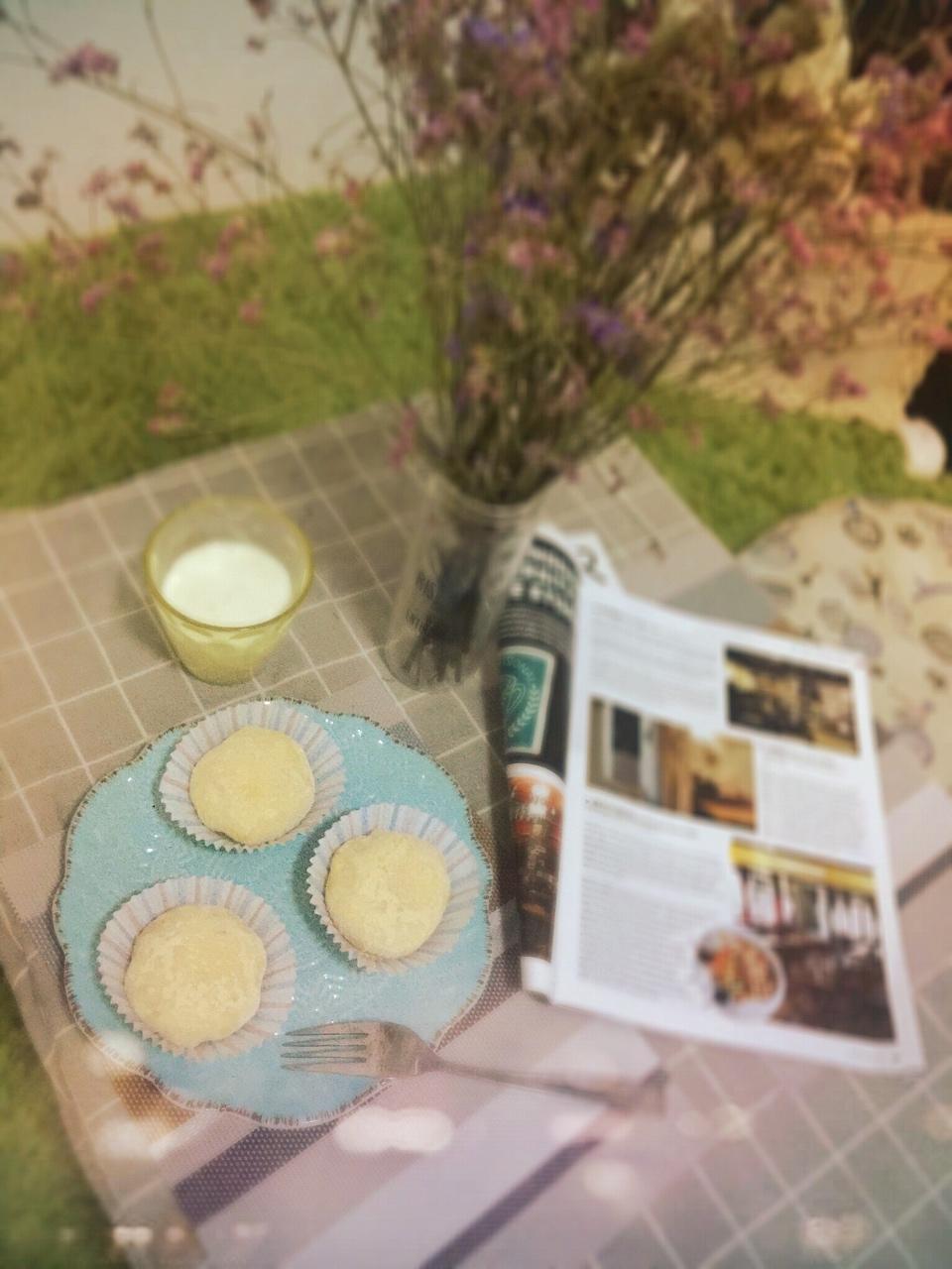 腹黑白胖子——奥利奥雪媚娘