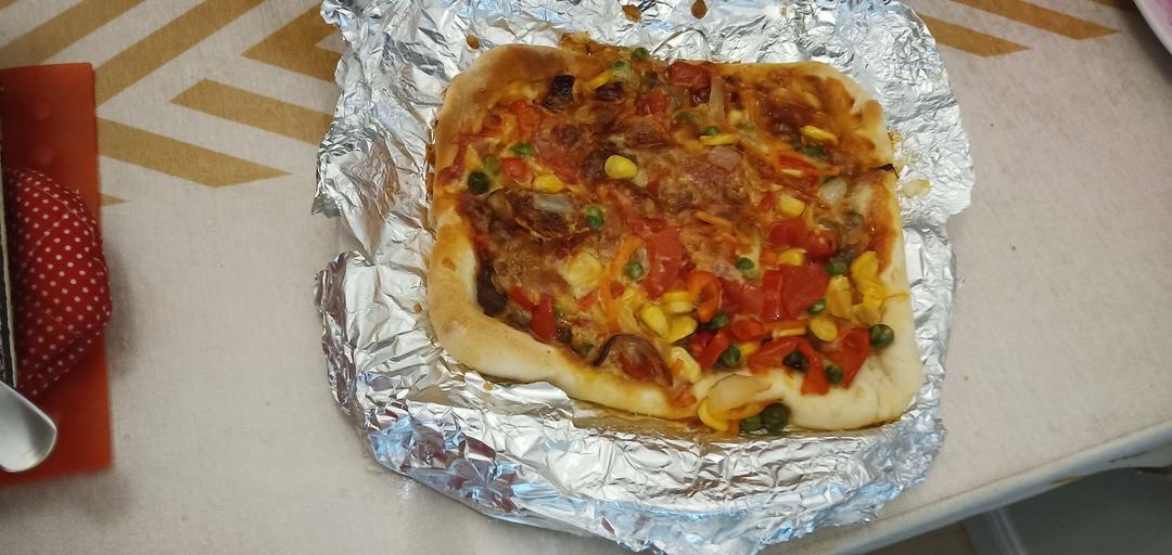 八寸披萨（附带饼皮做法）