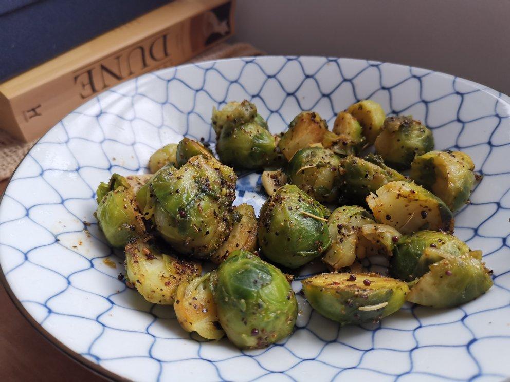 【蒜香孢子甘蓝】Brussel Sprout 抱子甘蓝