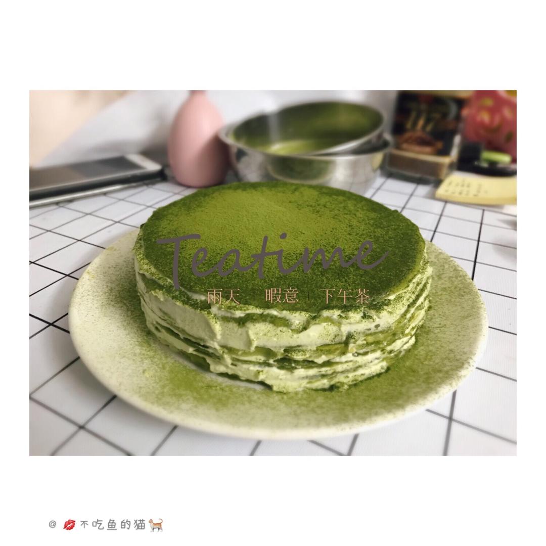 网红食谱│抹茶毛巾卷