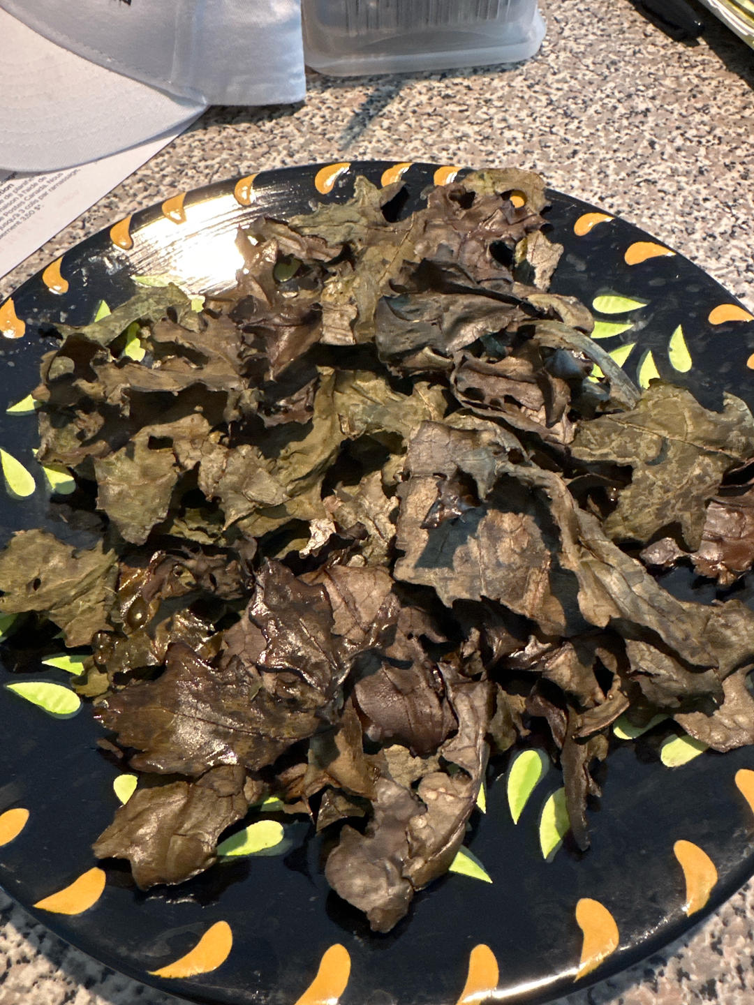 比薯片健康好吃的羽衣甘蓝脆片