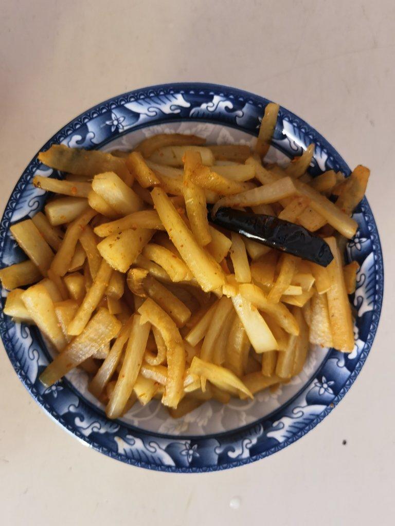 比肉还好吃的，炒白萝卜