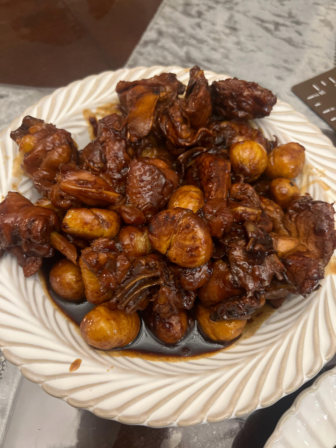 【栗子烧鸡】鸡肉都给你吃，栗子归我~