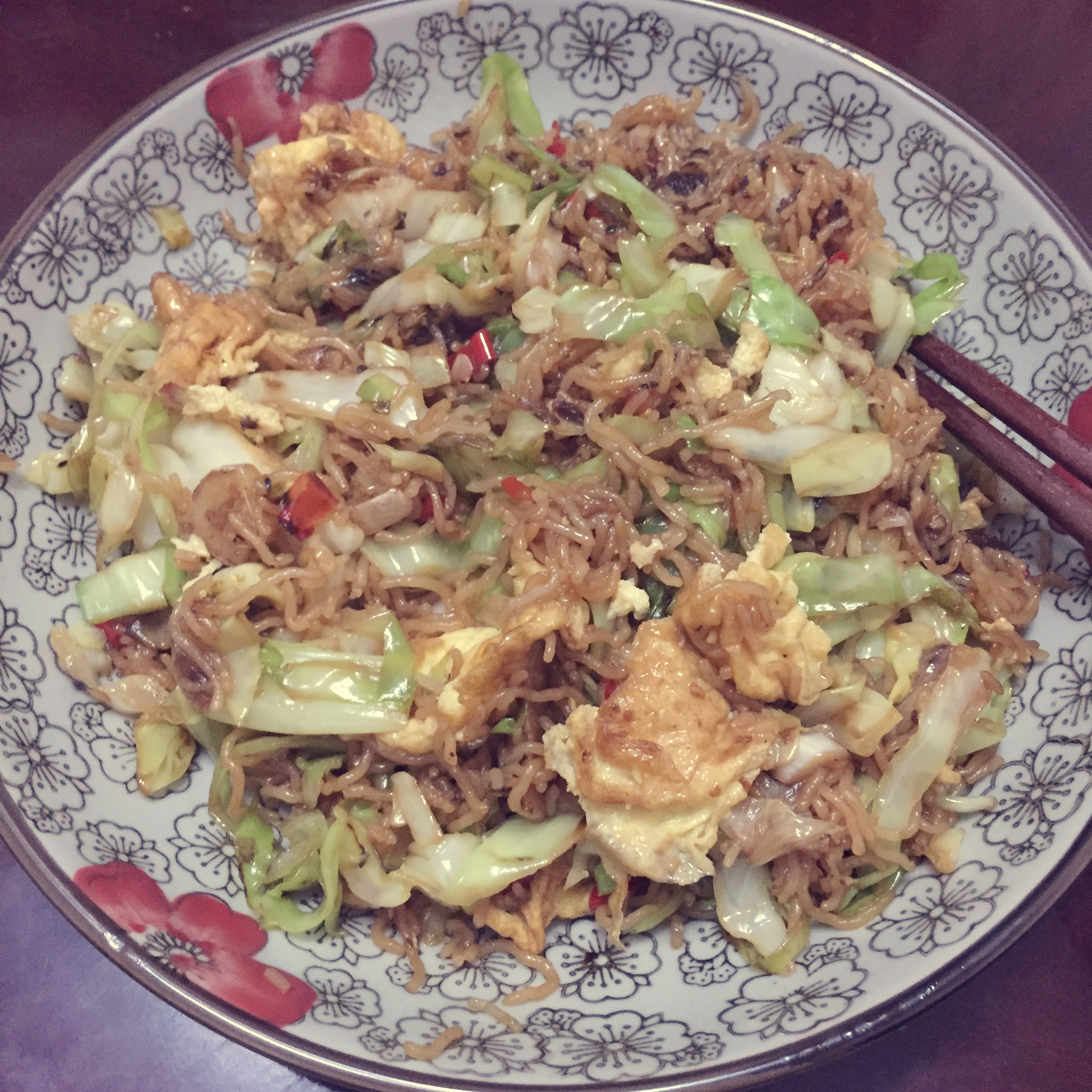 卷心菜炒粉丝 Glass noodles with Cabbage