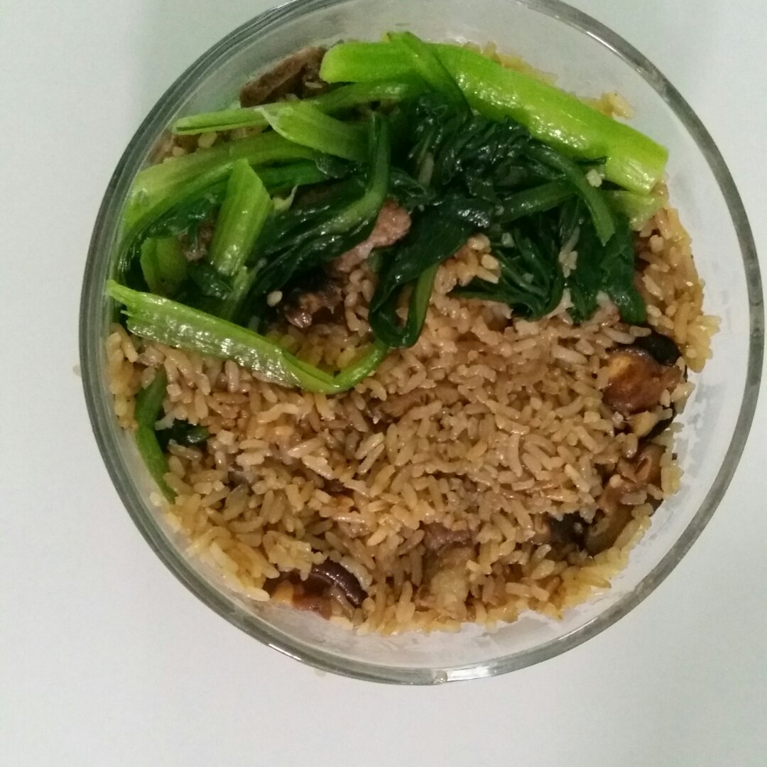 喷香排骨焖饭（爆好吃）