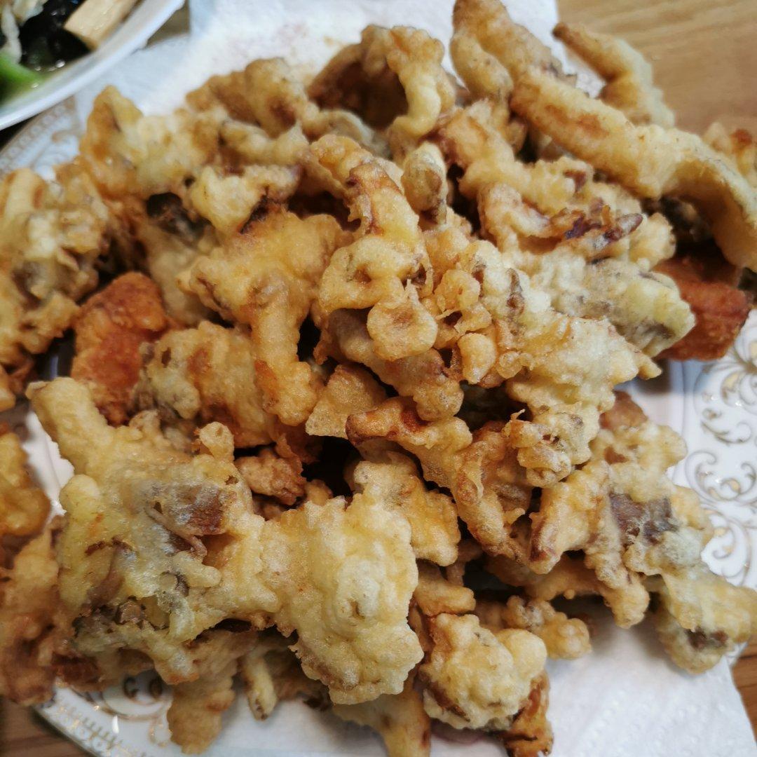 油炸平菇
