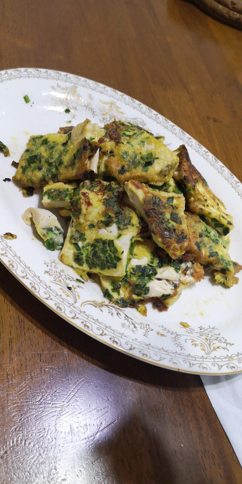 韭菜煎豆腐【我是马小坏】