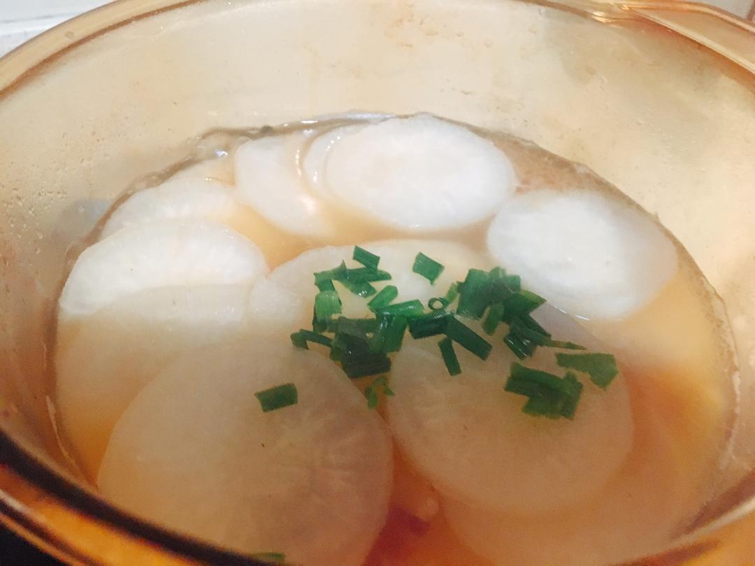 清炖白萝卜