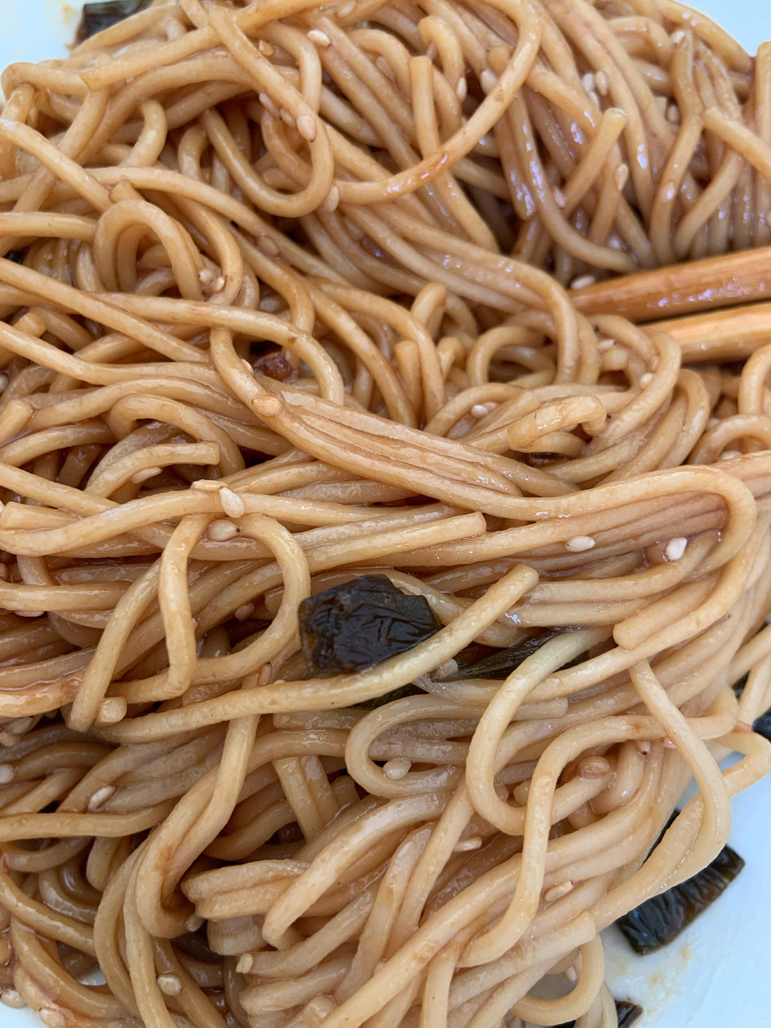 10分钟搞定的一碗葱油拌面