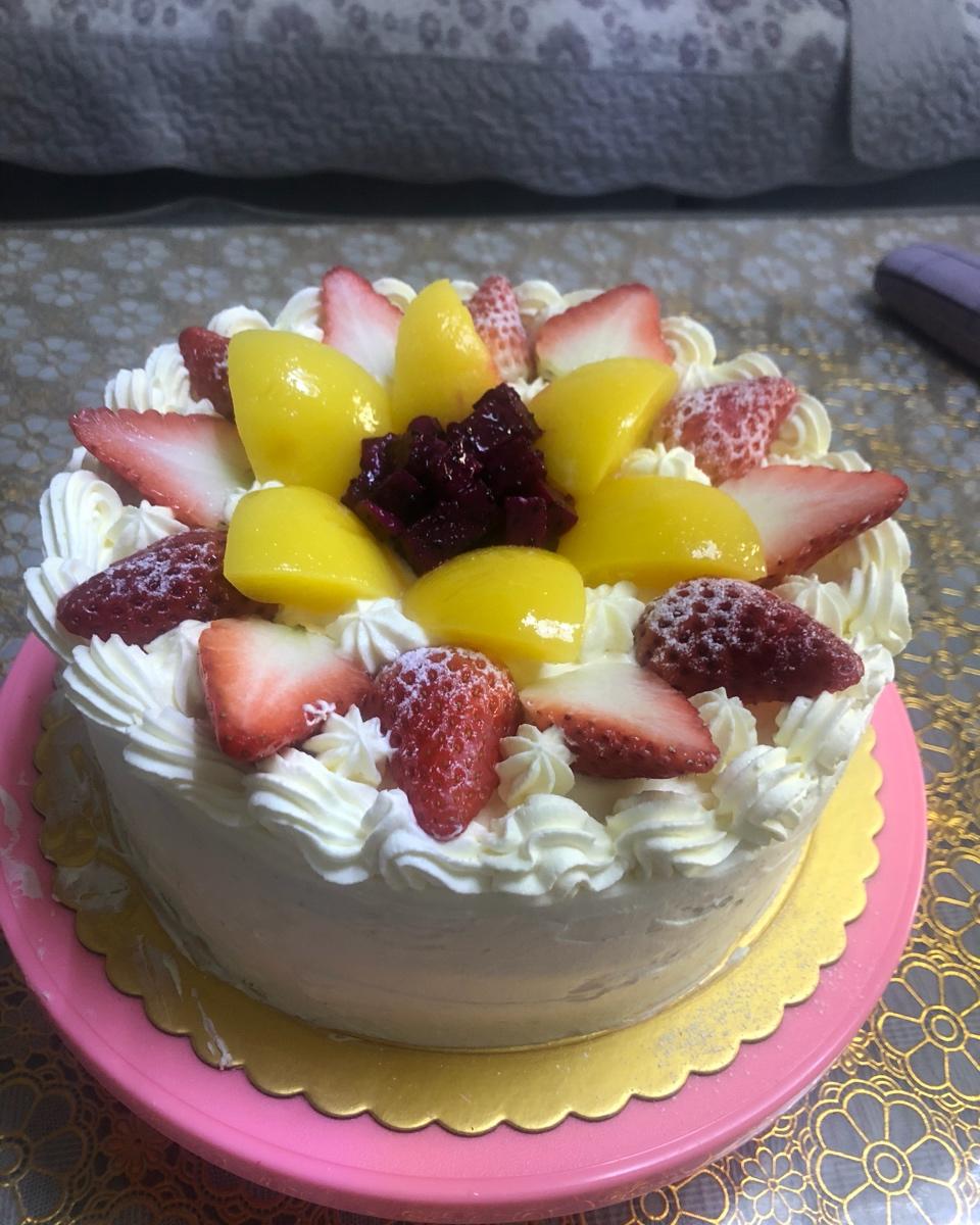 八寸戚风蛋糕