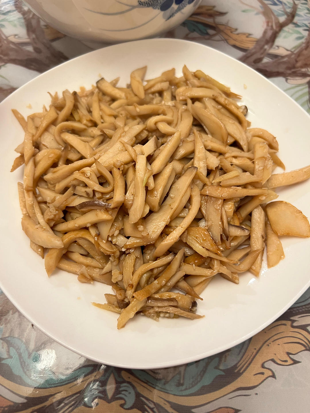 会上瘾的手撕杏鲍菇