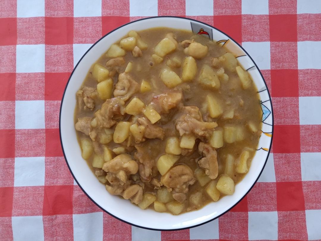 快手咖喱鸡肉饭