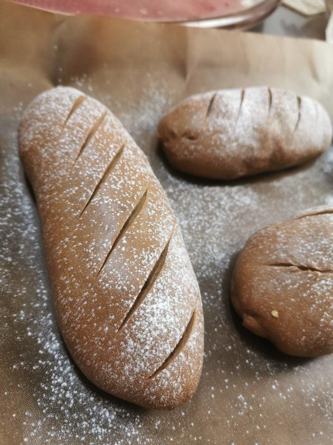 麻薯核桃夹心软欧包