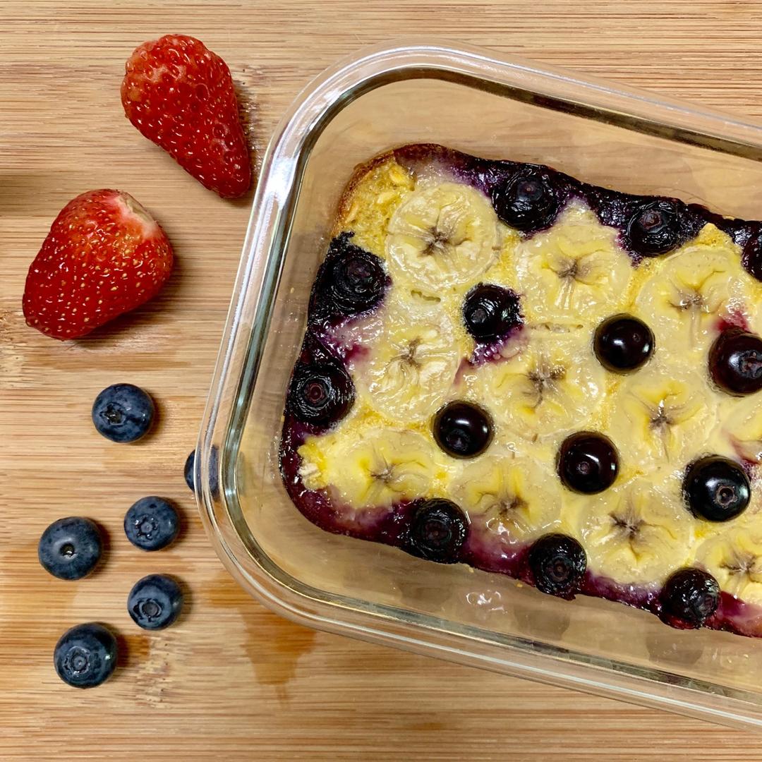 减脂香蕉烤燕麦