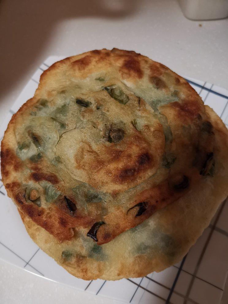 千层酥软葱油饼