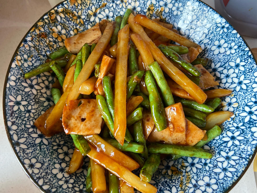 【菜】长豆角炒土豆