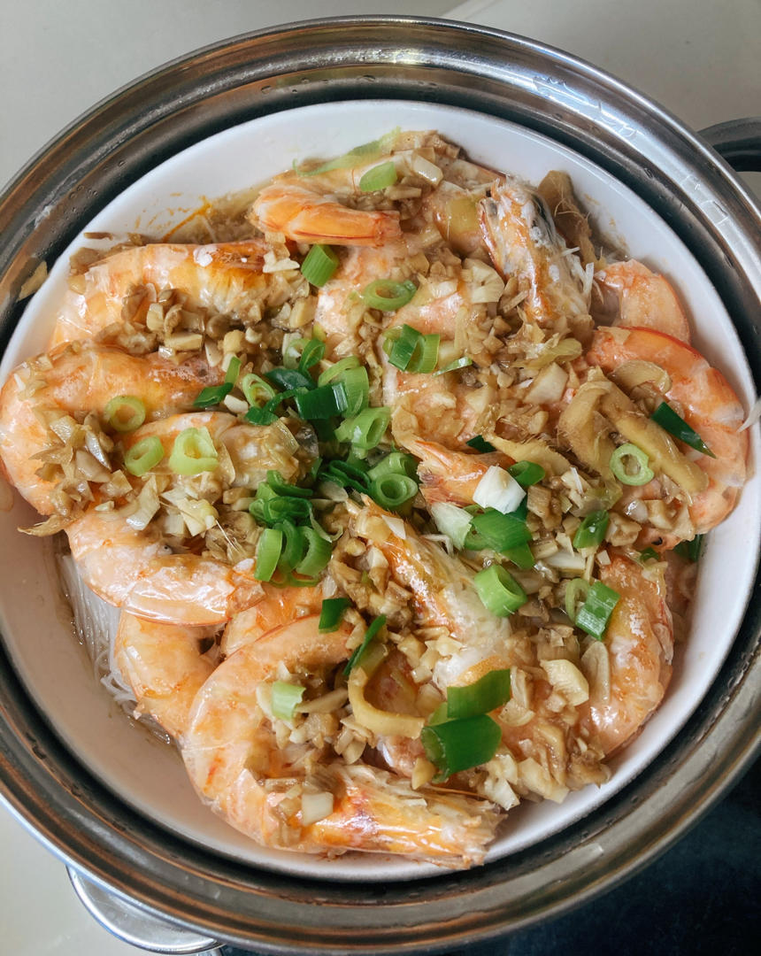 蒜蓉粉丝蒸大虾