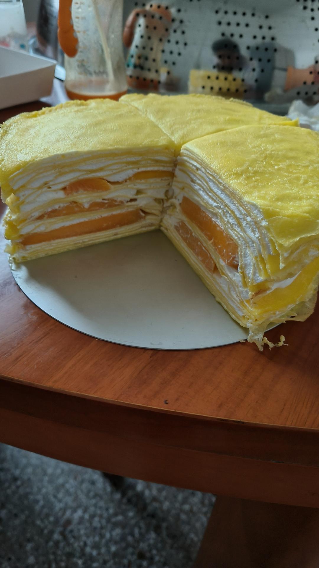 榴莲千层（超软糯蛋皮配方٩( ᐛ )و
