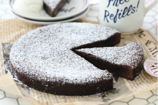 瑞典巧克力蛋糕 Swedish Kladdkaka (Gooey, Sticky Chocolate Cake)的做法