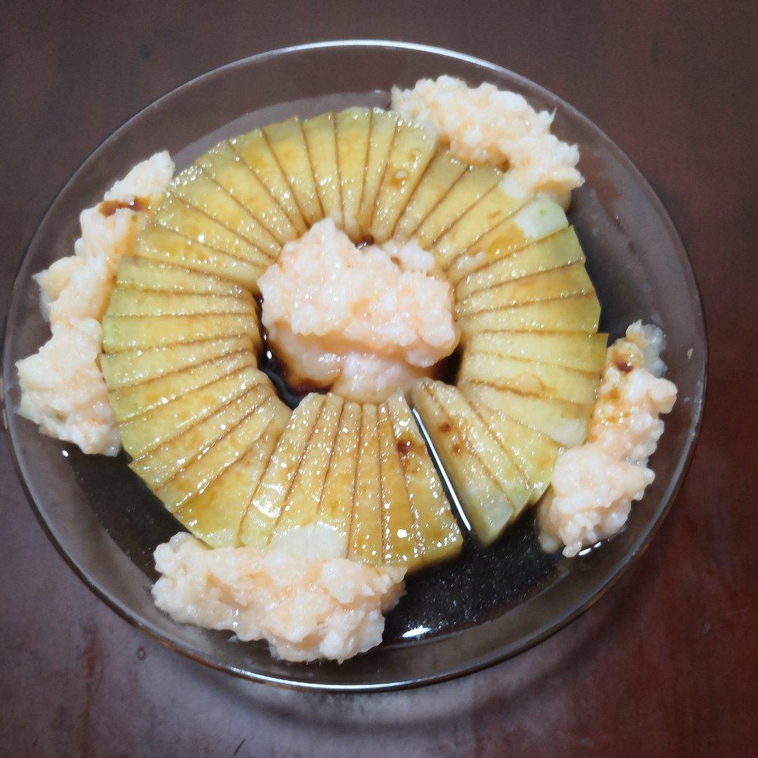 太太乐鲜鸡汁~虾滑蒸冬瓜