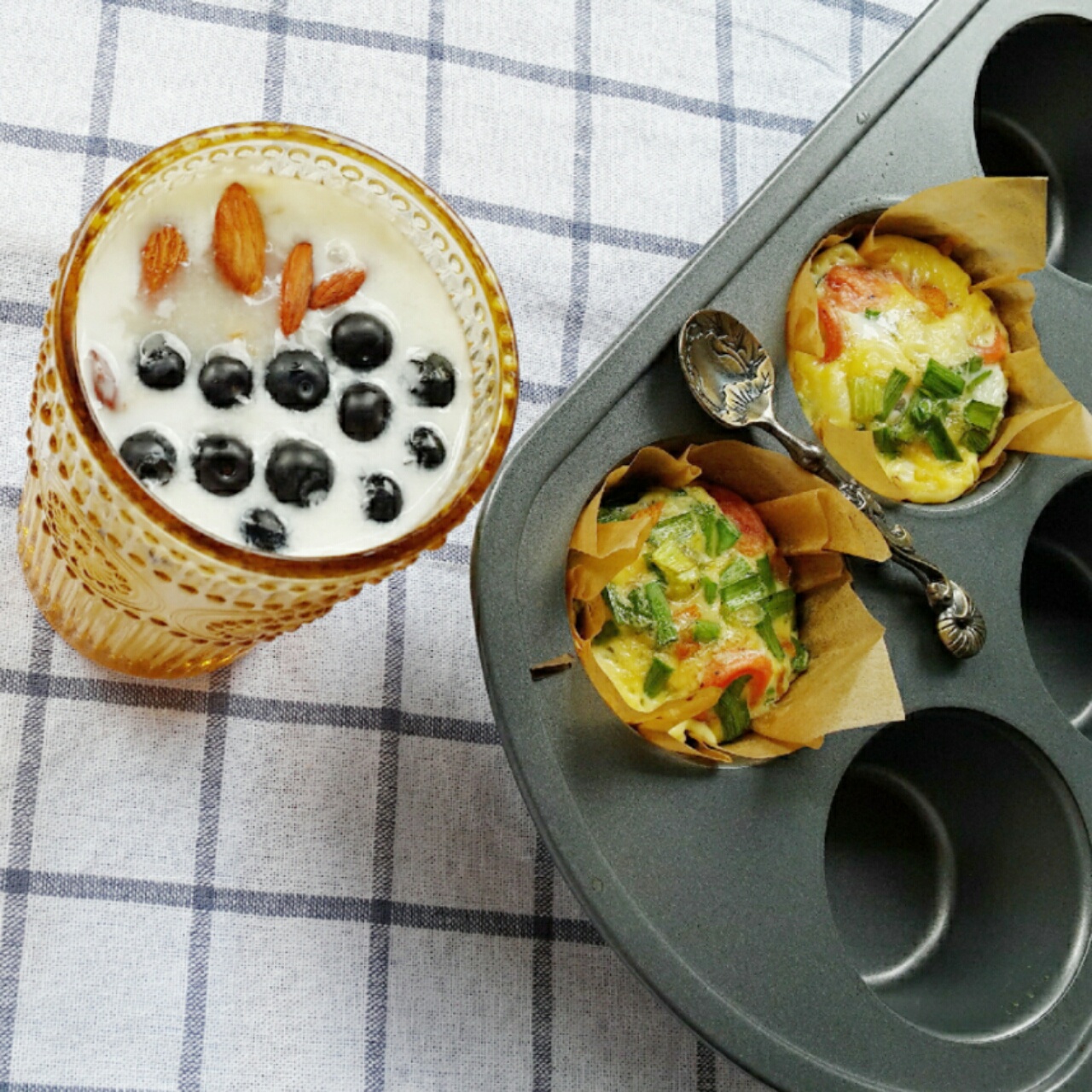 早餐鸡蛋杯cupcake Frittata