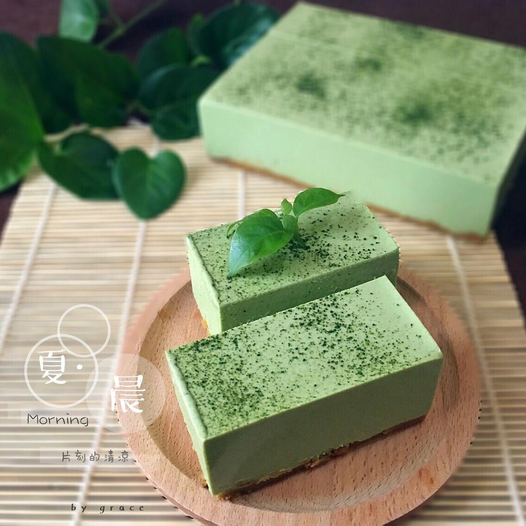 抹茶冻芝士蛋糕