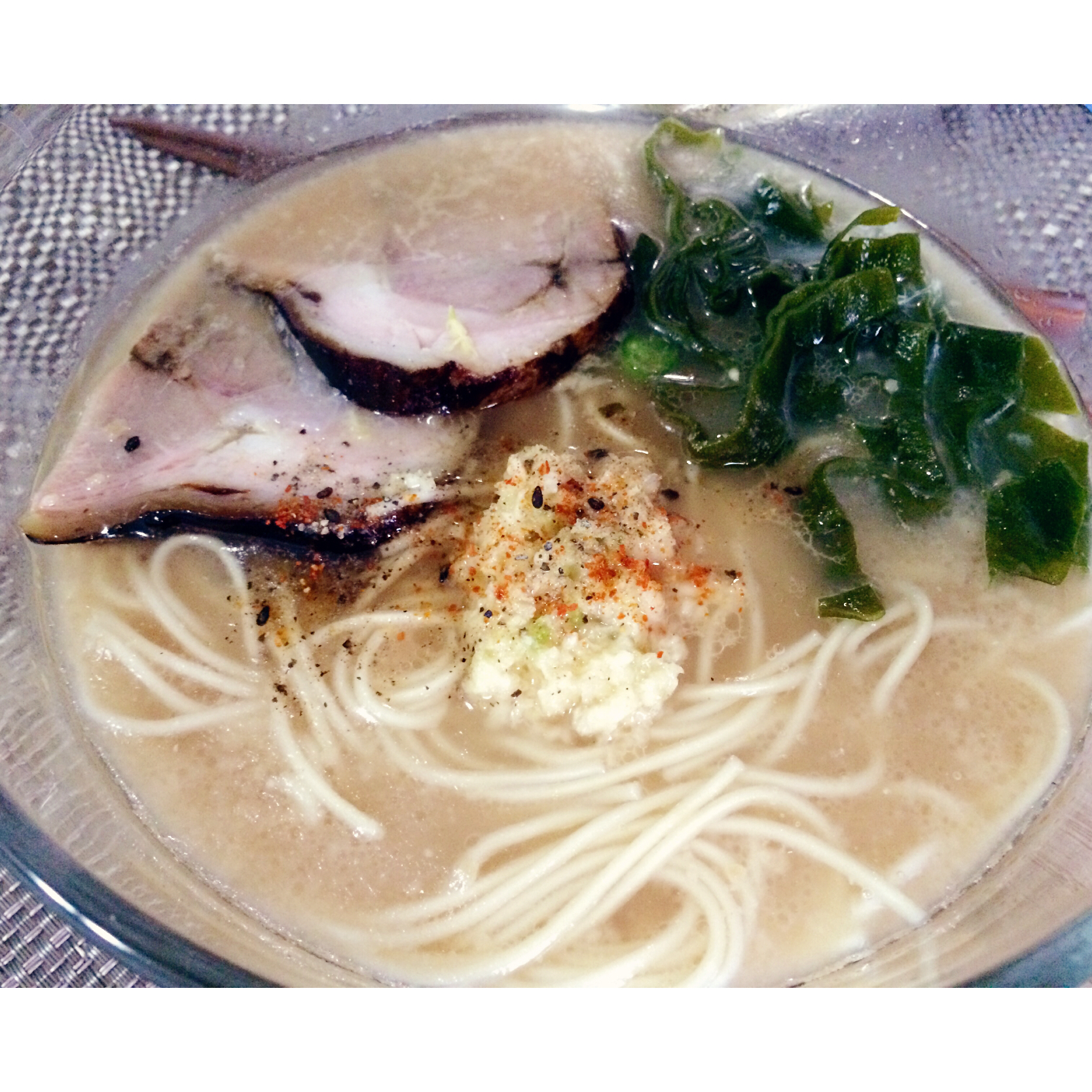 日式味噌叉烧拉面