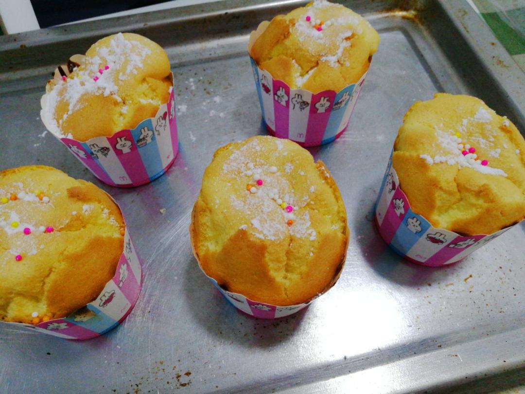 不回缩杯子蛋糕cupcake