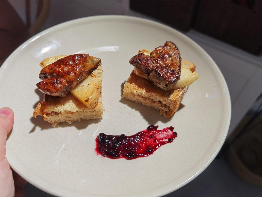 【法式煎鹅肝】只需轻松几步就能做出美味高颜值的法式煎鹅肝