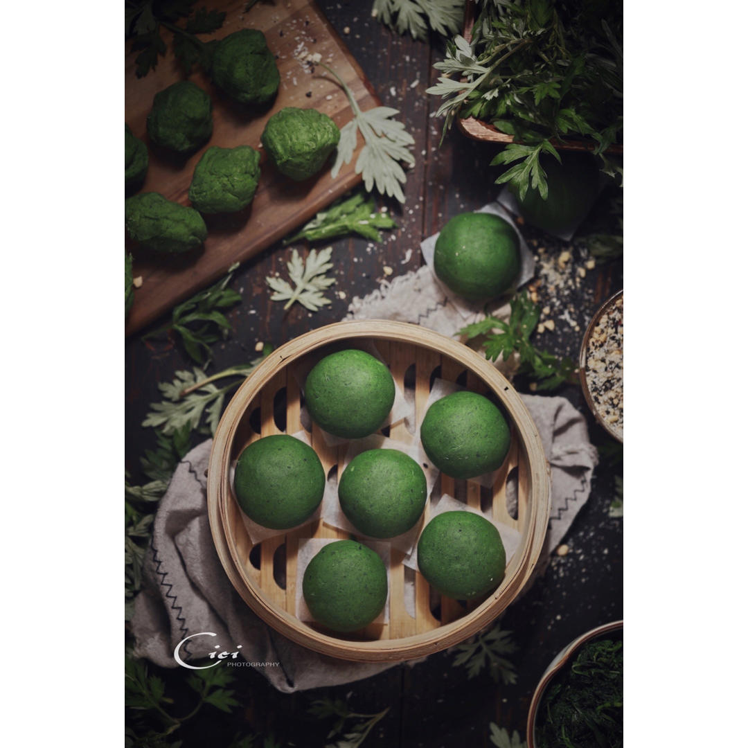 品尝春天的味道🌿不塌不裂🉑️软糯Q弹的艾草青团🌿