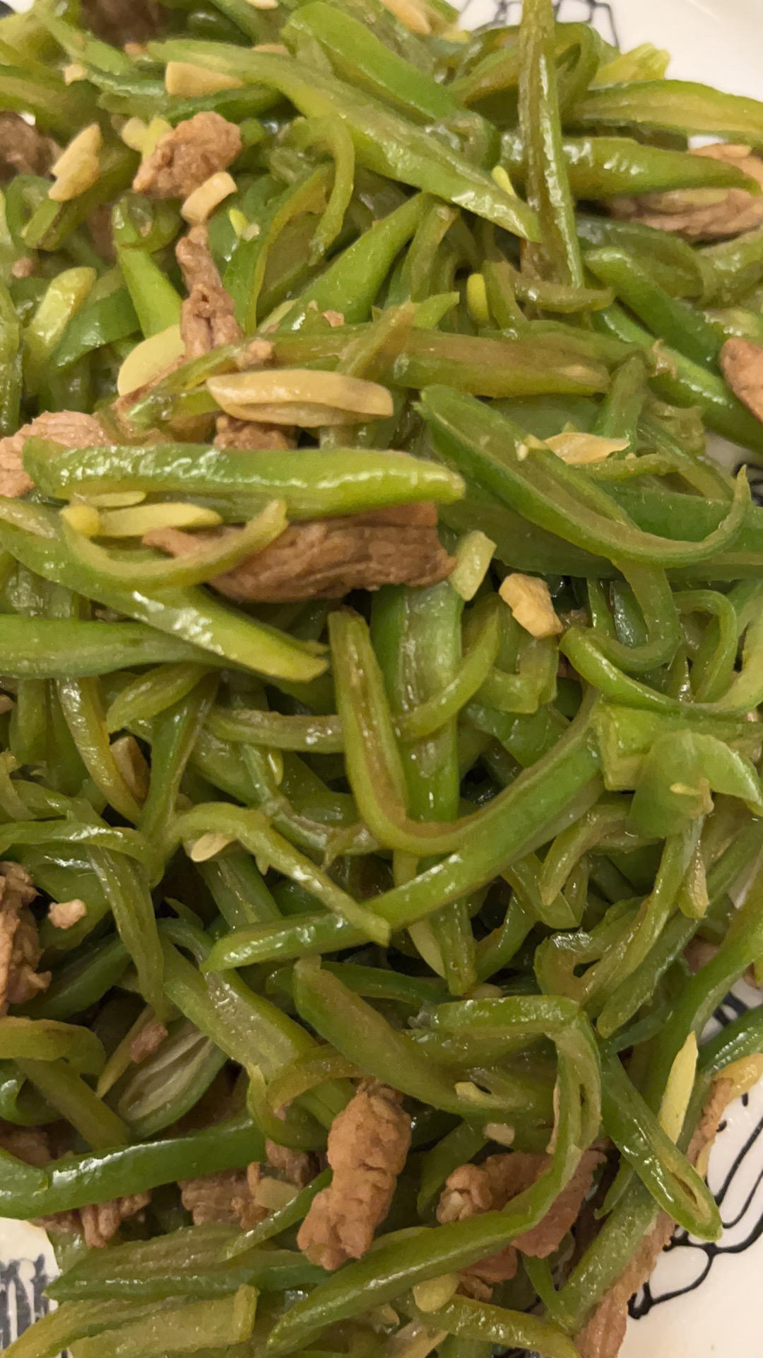 芸豆丝炒肉
