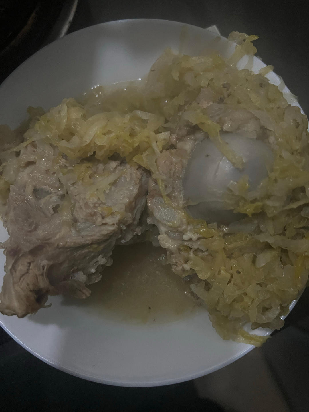 大骨棒炖酸菜