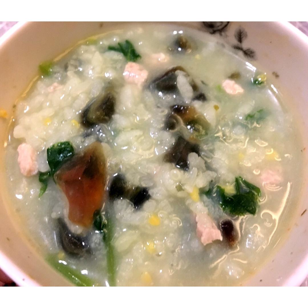 皮蛋瘦肉粥
