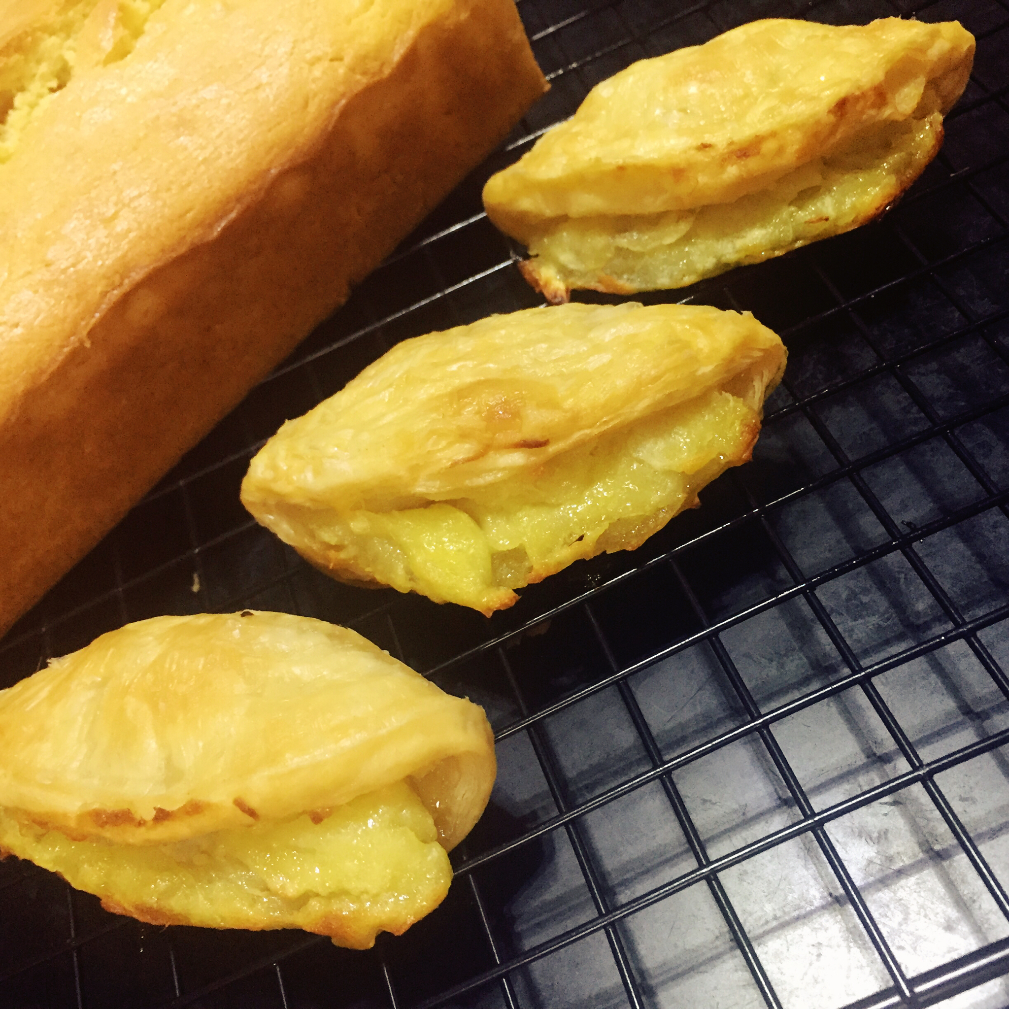 快手榴莲酥（蛋挞皮）版