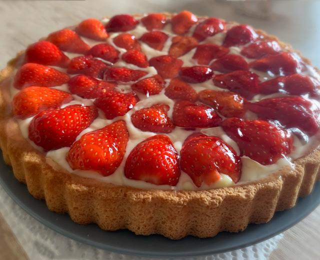 吉利丁草莓布丁蛋糕的做法