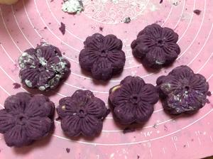 紫薯芝士椰香月饼（无忧糕）的做法 步骤8