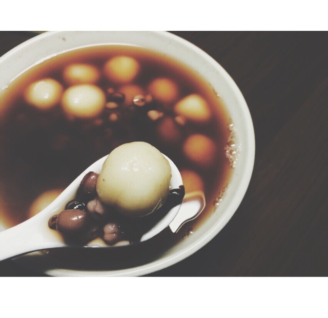 红豆沙圆子