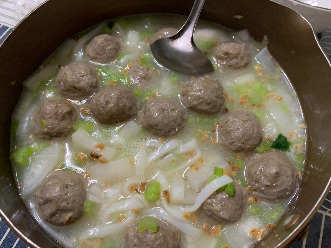 潮汕手打牛肉丸汤